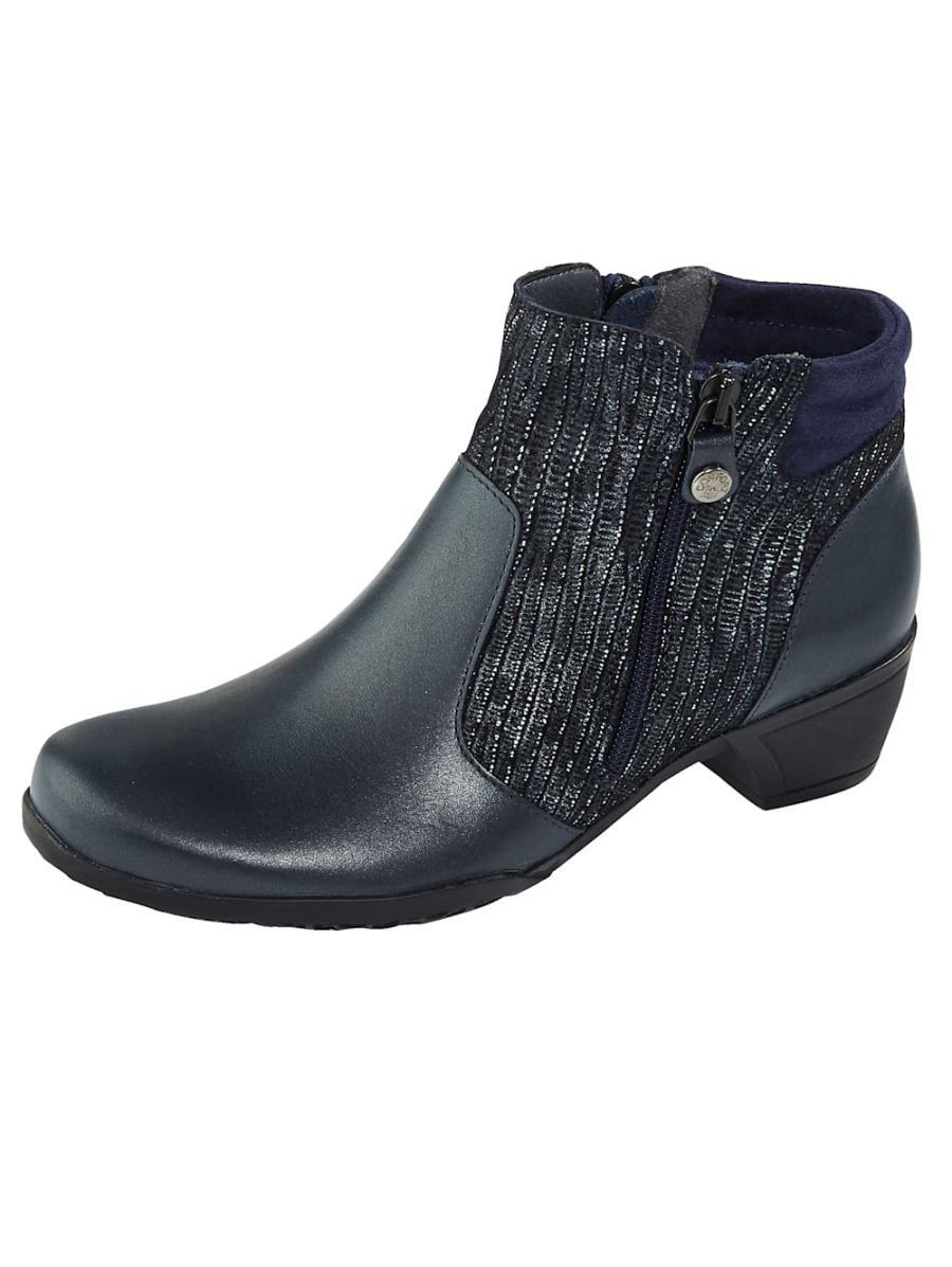 Vamos | Fur Damen Stiefelette - Blau