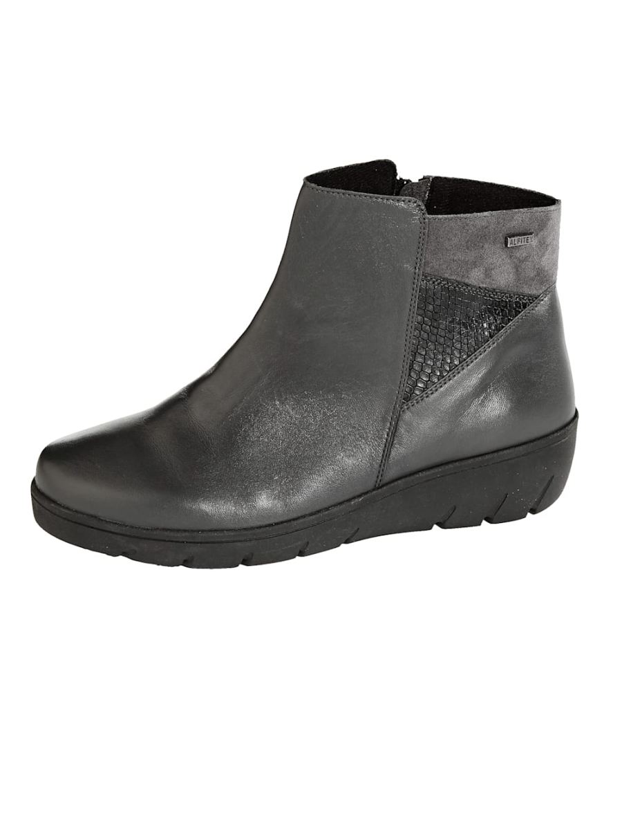 Vamos | Fur Damen Stiefelette mit wasser- und windabweisender Tex-Ausstattung - Weiss