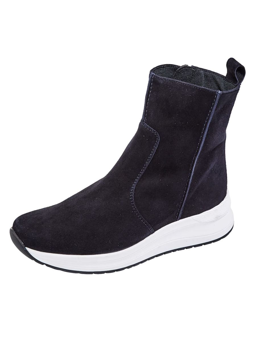 Vamos | Fur Damen Stiefelette - Dunkelblau