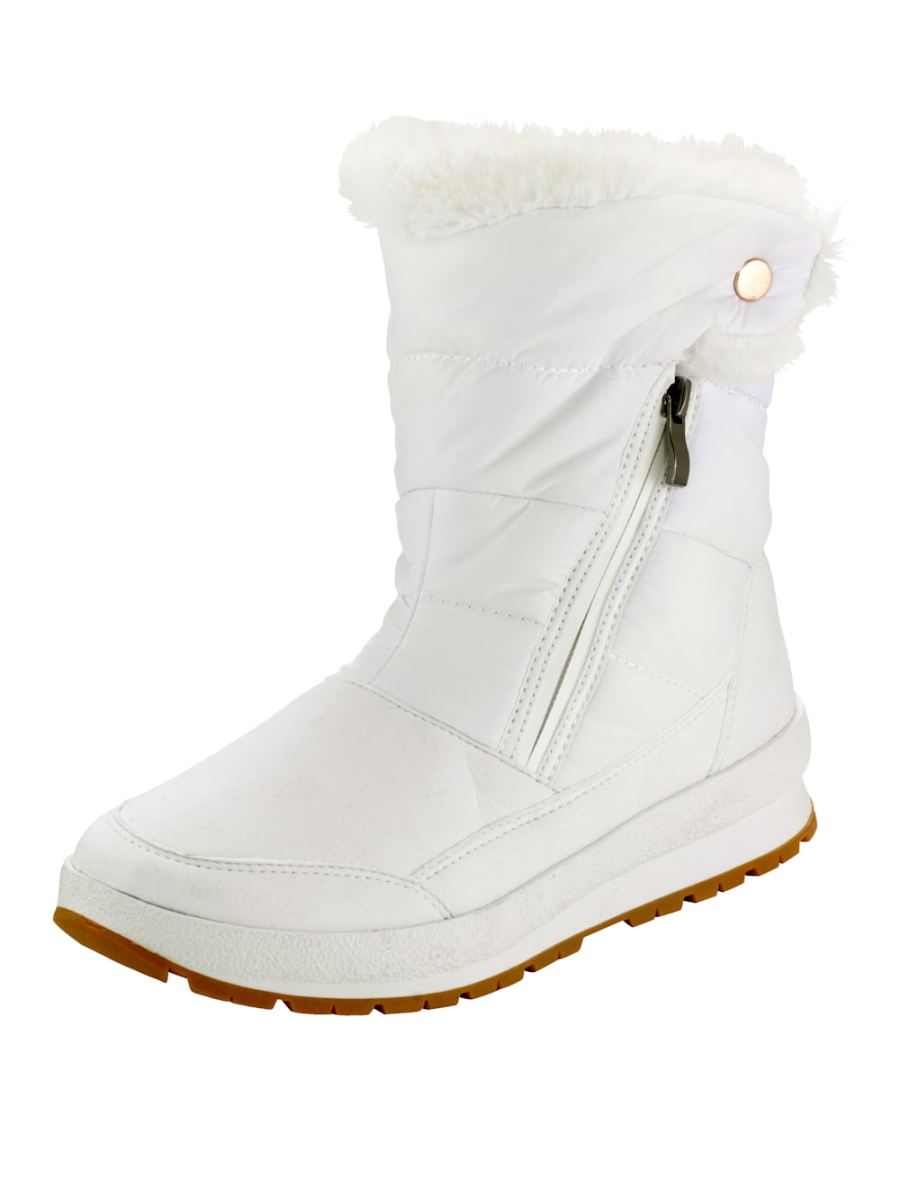 Vamos | Fur Damen Stiefelette mit wasserabweisender Tex-Ausstattung - Weiss