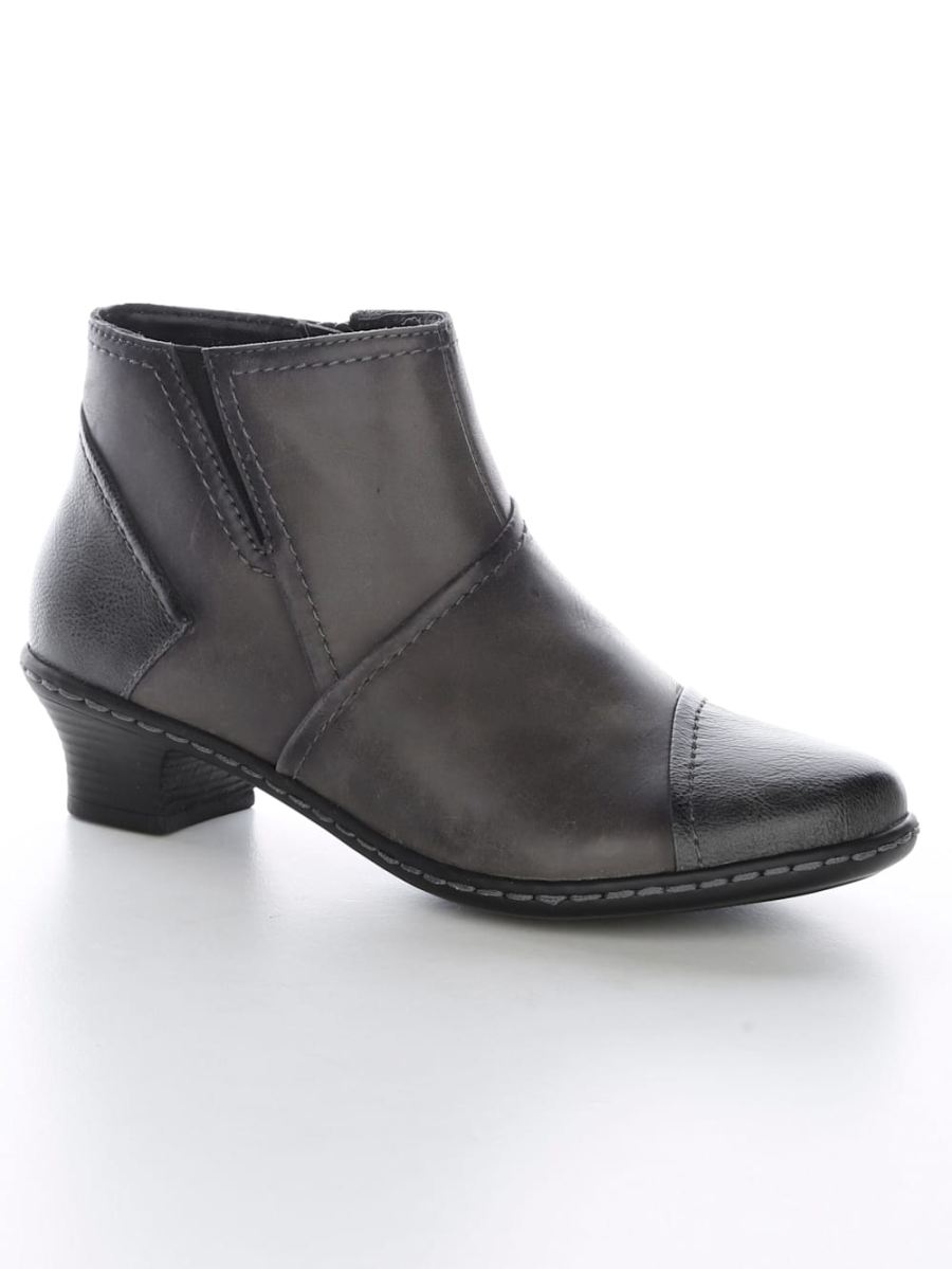 Vamos | Fur Damen Stiefelette - Grau