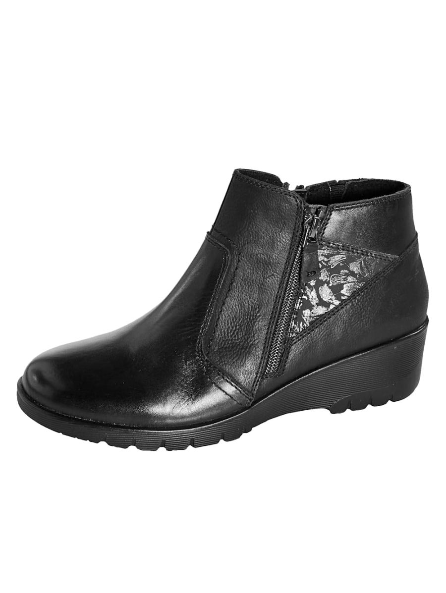 Vamos | Fur Damen Stiefeletten - Schwarz