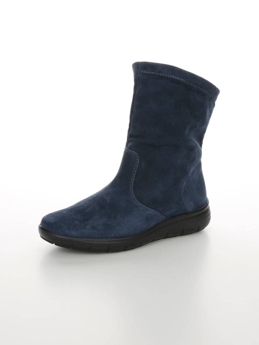 Vamos | Fur Damen Stiefelette mit Shock-Absorber - Weiss