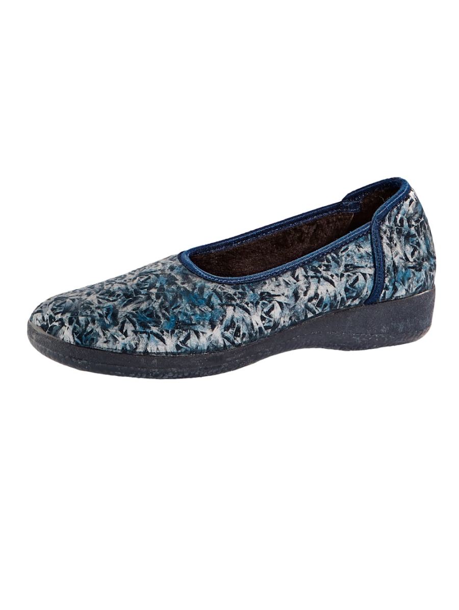 Vamos | Fur Damen Slipper - Blau