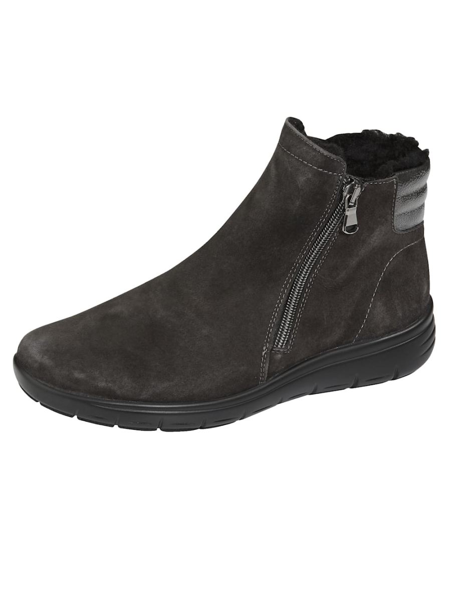 Vamos | Fur Damen Stiefelette mir Shock-Absorber - Grau